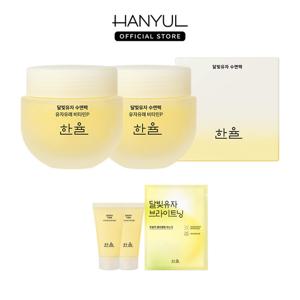 [5% 더블쿠폰] 한율 달빛유자 수면팩 70ml 2개