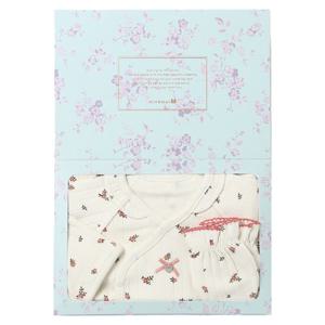 [밍크뮤]CR 어텀플라워배내저고리 손싸개SET 35A70-000-10 35A7000010 00809 출산