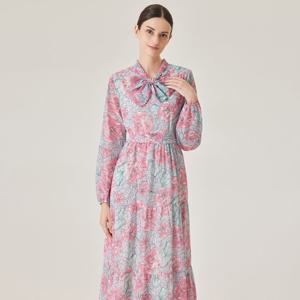 [포커스]빅플라워나염쉬폰롱원피스 PBINF4S1OP3081