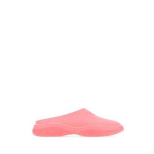 프라다 엠보스 로고 러버 클로크 뮬 샌들 756119