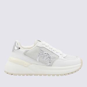 핀코 화이트 메시 로우탑 스니커즈 SS0055 P104Z1B