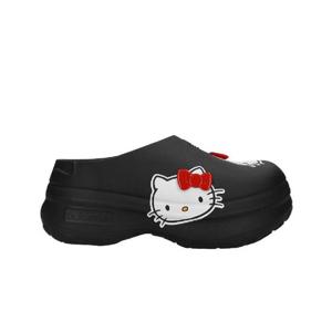 아디다스 x 헬로 키티 아디폼 스탠 스미스 뮬 코어 블랙 레드 클라우드 화이트 IH0280