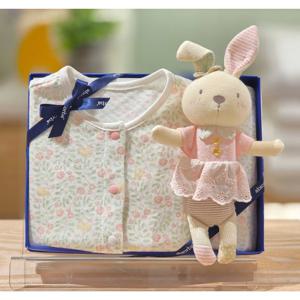 압소바 HK(아가선물2종)텐리 모달 내의 애착딸랑이세트(25가을신상) (A2C10392C)