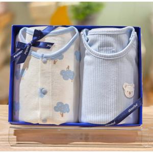 압소바 HK(아기선물2종)라랑 내의 판핑슬림 바디슈트세트(25년가을신상) (A2C10388T)