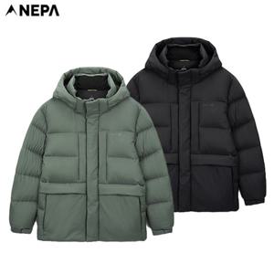 [네파][텍가 459.000원](7K72029) 남성 에어써밋 미들헤비 구스패딩 구스다운