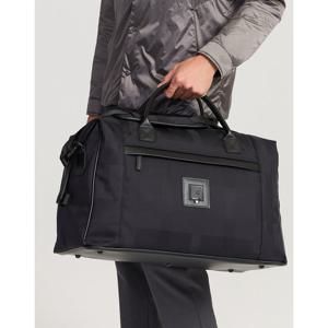 닥스 골프 25FW ONLINE EXCLUSIVE 블랙 체크 자가드 보스턴백 DGGF5F902BK