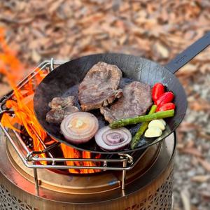 800도씨 캠핑 후라이팬 터틀팬 24cm