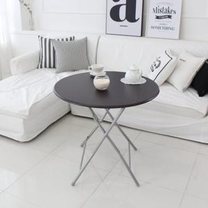 원형테이블 대 사이드 보조 간이 접이식 탁자