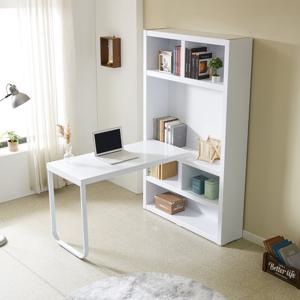 파로마 네오 칼든 1200 H형 사이드 책장 철다리형 책상 NES1630