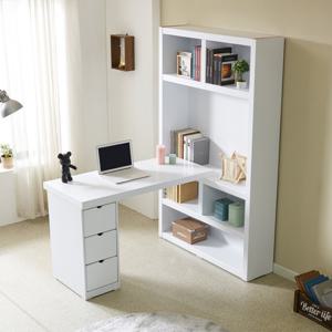 파로마 네오 칼든 1200 H형 사이드 책장 서랍형 책상 NES1626