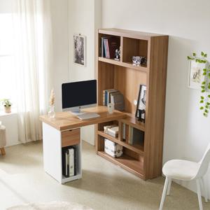 파로마 네오 칼든 1000 H형 사이드 책장 본체형 책상 NES1623