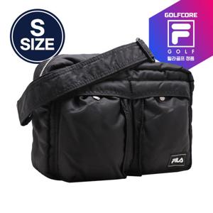 [휠라골프]폴리에스터원단 2포켓 1지퍼 파크골프/골프 크로스백(S사이즈)