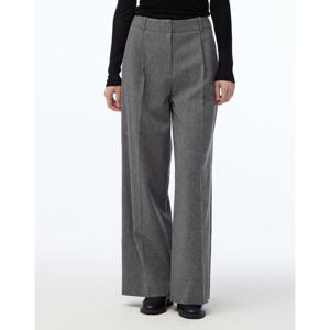 아떼 바네사브루노 24FW 스테디셀러 그레이 턱장식 울캐시미어혼방 밴딩팬츠 WVPA4D703G2