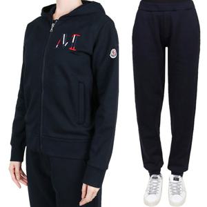 몽클레어 25FW 여성 로고 셋업 나이트블루 성인사이즈 8M00005 899PS 778 12-14Y