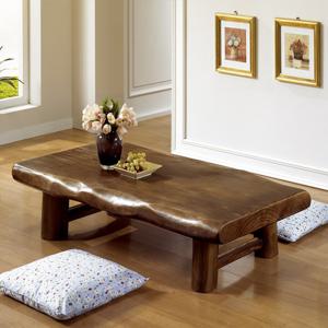 마루엔개비 참목외송 통원목 좌식테이블 150사이즈 좌탁