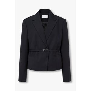 [보브]벨티드 원 버튼 크롭 자켓7155310002