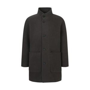 [지이크]울블랜디드 하이넥 하프 코트 카키 (PHHAX7015)