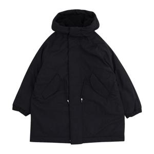 [블루테일]블랙 양털 리버시블 야상 점퍼AYH1JP02BK