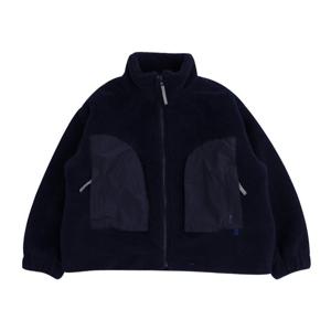 [블루테일]네이비 보아 양털 하이넥 점퍼AYH1JP03NV