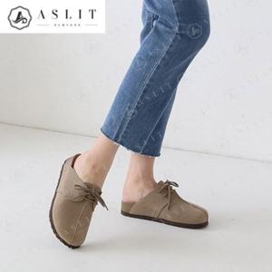 [애슬릿] 커플 스웨이드 옥스포드 뮬 블로퍼 3cm