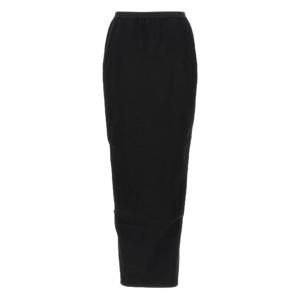 RICK OWENS Soft Pillar Long skirt RP02E4331WST09