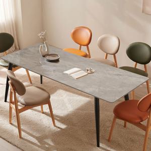 메사 그리츠 통세라믹 6인용 식탁 1800(의자 미포함)