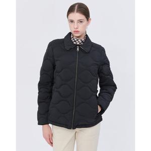 닥스 골프 여성 24FW 스테디셀러웨이브 퀼팅 경량 패딩 점퍼 (BLACK) WNJU4D704BK