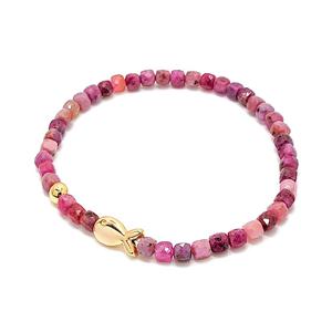 그레이스켈리 천연석 루비 물고기 팔찌 BZ1529