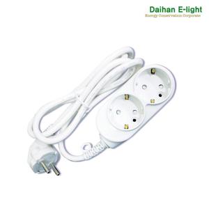 멀티탭2구 10M 일반접지/2구멀티탭/멀티탭2구/일반멀티탭/일반2구