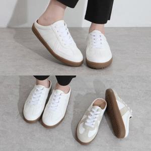 [애슬릿] 여성 독일군 스니커즈 뮬 블로퍼 3cm