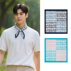 콜핑 공용 사계절 귀여운 패턴 등산 손수건 KSC471FA9U