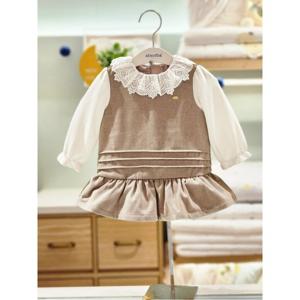 압소바 HK(예쁜여아선물) 가모프원피스(2025년가을신상) (1A2525103)