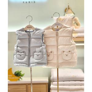 압소바 (겨울 패딩조끼)(택1)브롱심리스다운베스트(25년겨울상품) (LA2723581)