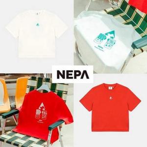 [네파 (행사)]여성 론체어 듀스 크롭 반팔 티셔츠 7K45368