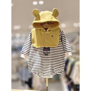 블루독베이비 10 25FW가을신상 (CR) 미니망토 SET 바디수트 (145A1360402)