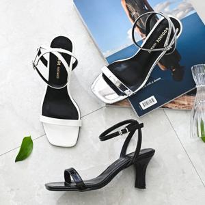 갓슈 90에나멜홀더 9cm 킬힐 수제화 샌들