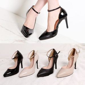 [애슬릿] 메리제인 여성 펌프스 스틸레토 힐 10cm