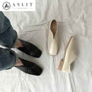 [애슬릿] 여성 스퀘어 토 투웨이 데일리 로퍼