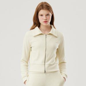 르꼬끄 여성 컴피니트 하이넥 집업 QP322OFT91_WYL1