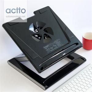 엑토 노트북쿨링스탠드_피아노블랙 NBS-07 /노트북스탠드/노트북거치대/노트북쿨러