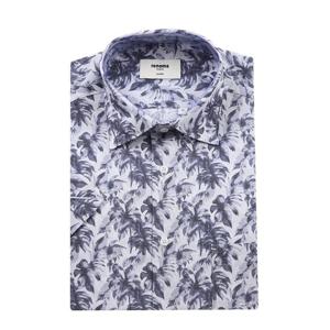 [레노마(셔츠)][롯데 청량리점]잉크 프린팅 리프 프린트 반소매 일반핏셔츠 RPUSG1278GY