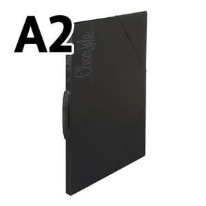문서보관 문화 클리어 화일 A2 흑색 F420-91 문서정리