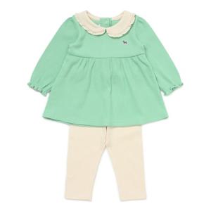 블루독베이비 10 25FW가을신상 (MN)프릴카라 상하세트 (45A70672200)