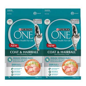 퓨리나 원 캣 성묘용 헤어볼 관리 1.4kg x 2개