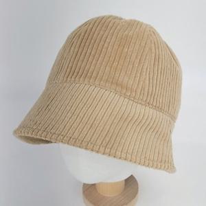 [애슬릿] 골덴 무지 면 버킷햇 모자 벙거지