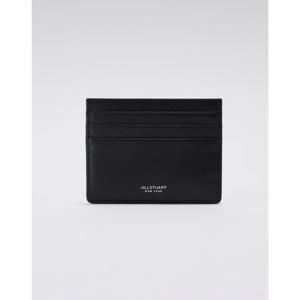 [질스튜어트] 블랙 가죽 로고 3단 카드지갑 JUHO5E141