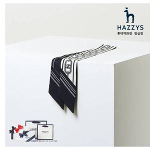 [헤지스] HISC5E651N2_네이비 H클립 실크 스카프