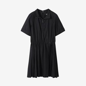 [듀엘]집업 플리츠 원피스(D242MSE047)