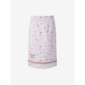 [듀엘]레이스 배색 프린트 밴딩 스커트 D252MSD047