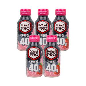 오리온 닥터유 프로 단백질 드링크 40g 딸기 350ml x 5개
